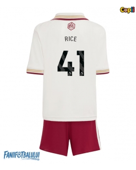 Arsenal Declan Rice #41 Echipament de Fotbal Replică 2025-26 Copii Treilea (+ Șorturi)